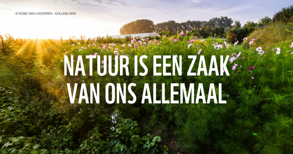 Natuur is een zaak van ons allemaal