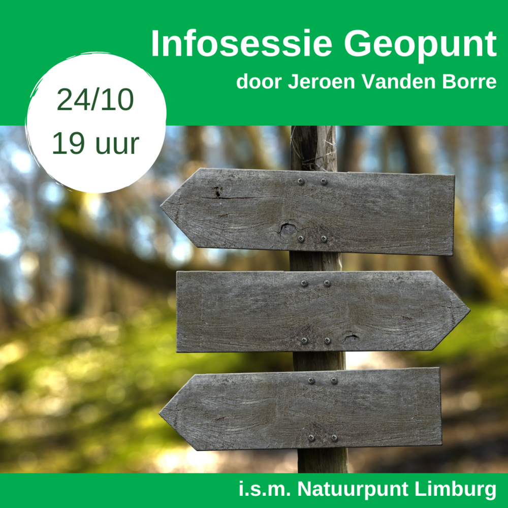 Infosessie: Geopunt