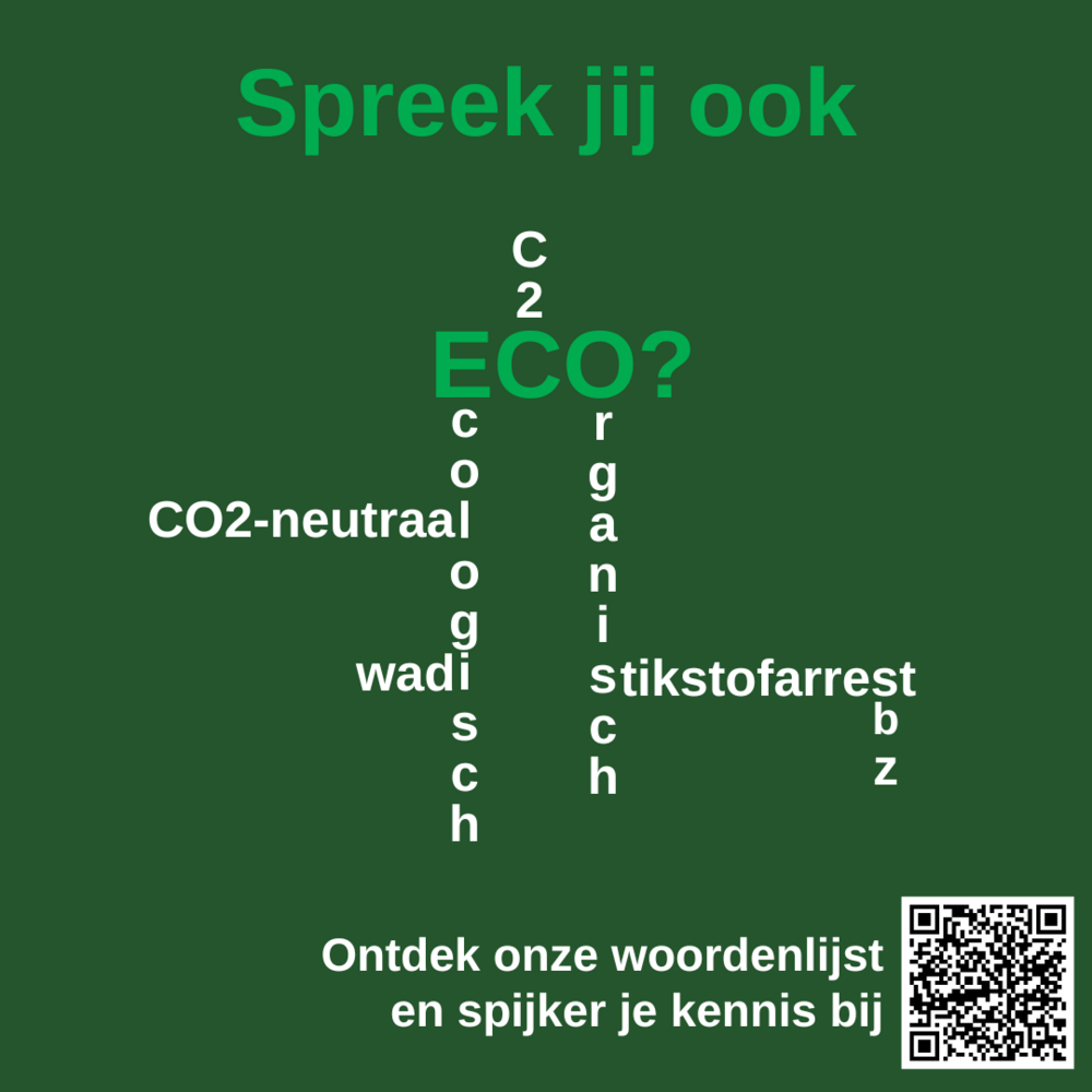 Spreek jij ook eco? - deel I