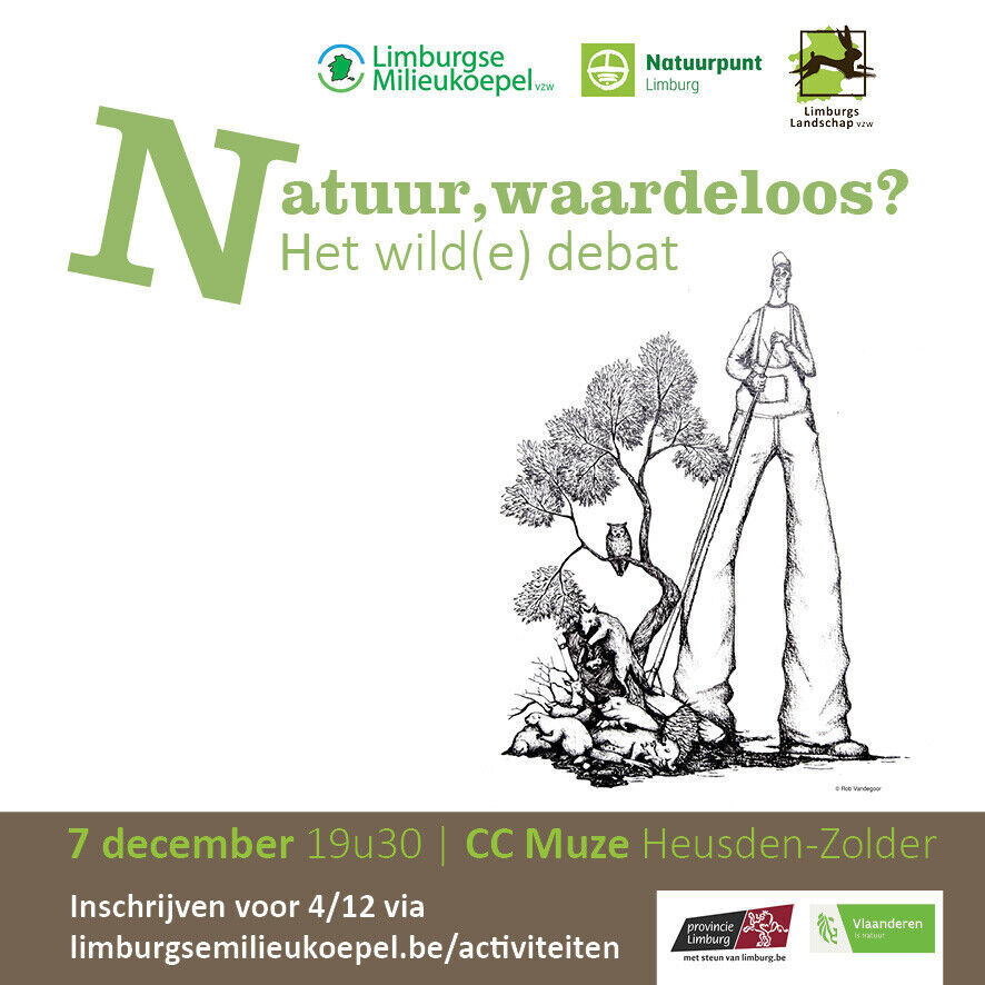 Natuur, waardeloos? Het wild(e) debat